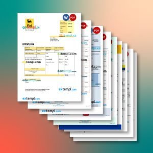 Hong Kong identity document 3 templates in one catalogue – with lower price