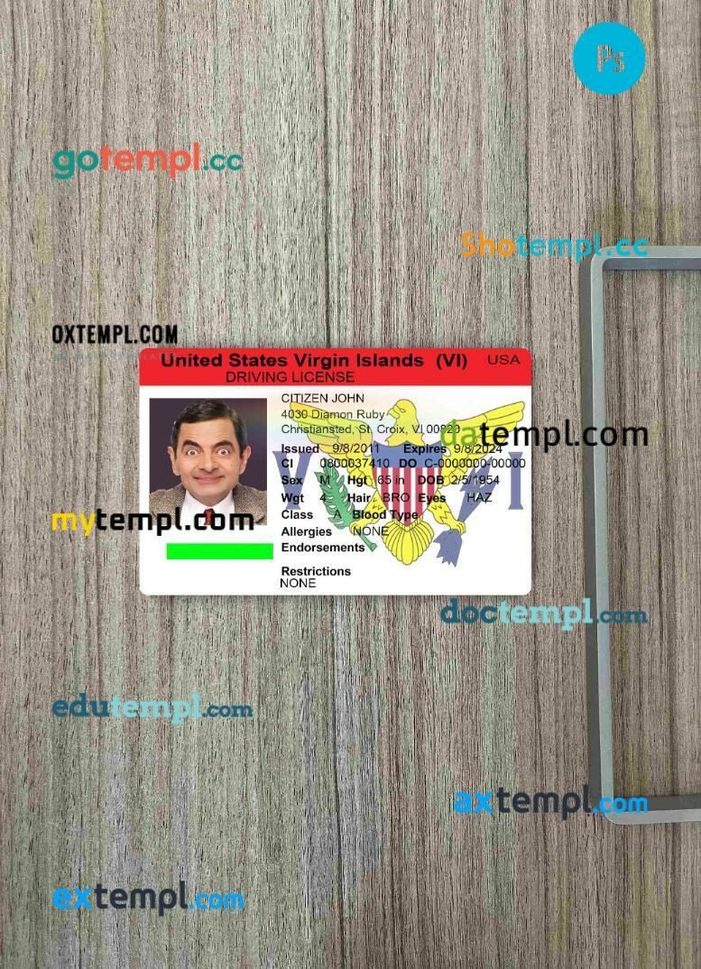 Nepal driving license editable PSD files, scan look and photo-realistic look, 2 in 1 (version 2)