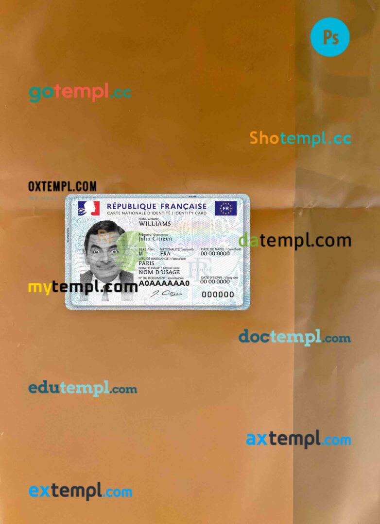 Hong Kong identity document 3 templates in one catalogue – with lower price