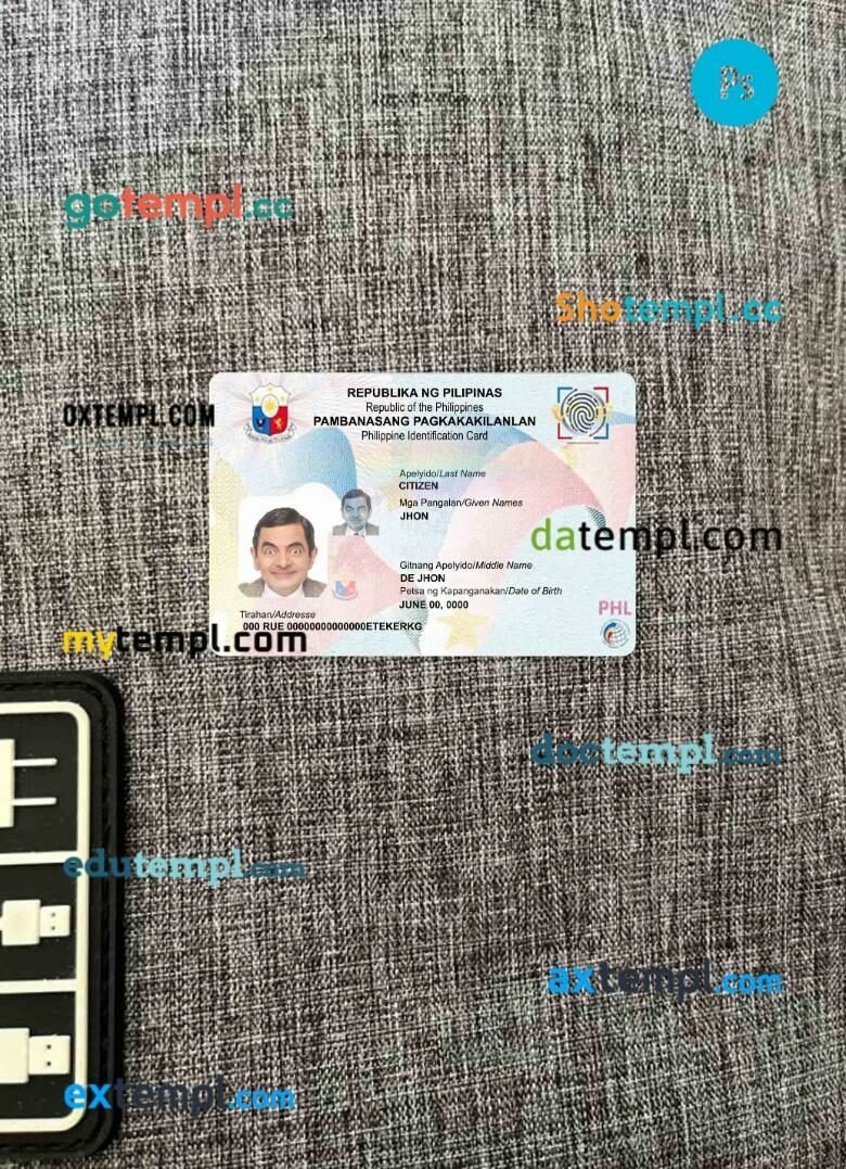 Finland residence permit editable PSD files, scan look and photo-realistic look, 2 in 1 (version 2)
