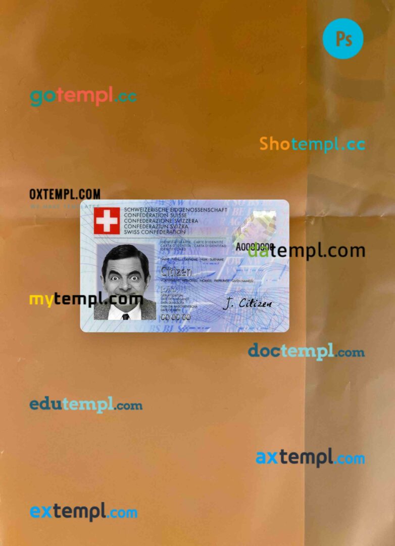 Afghanistan Bank Millie Afghan visa card template in PSD format
