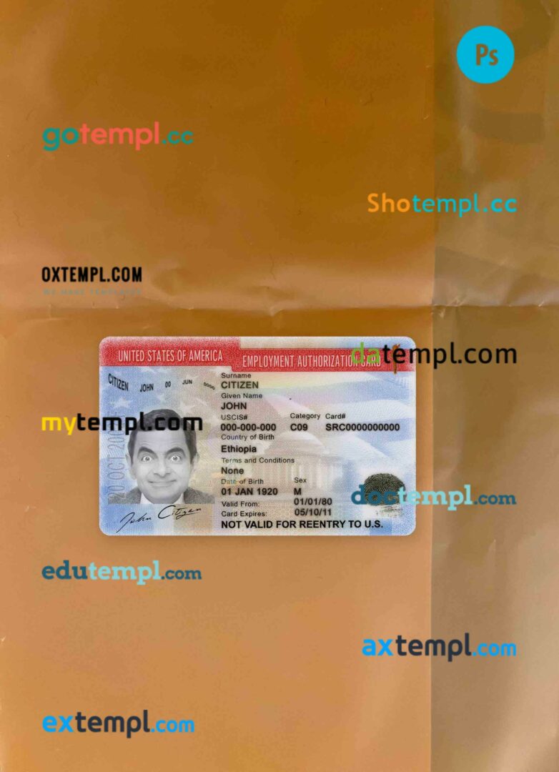 Romania ID card PSD files, scan look and photographed image, 2 in 1