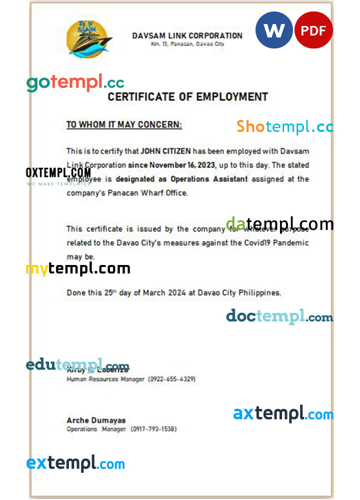 Toronto Western – University Health Network medical certificate template in Word and PDF formats