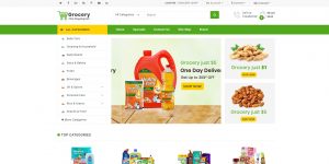 Grecery OpenCart theme – latest version with free installation