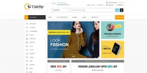 Catchy OpenCart theme – latest version with free installation