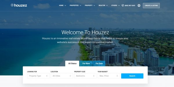 Wordpress Houzez licensed theme + installation as a bonus