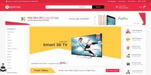 MegaShop OpenCart theme: latest version and free installation included