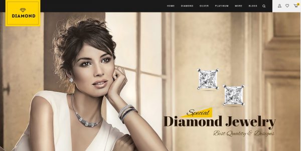 Diamond OpenCart theme: latest version and free installation included