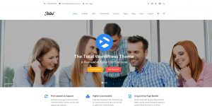 WordPress Total licensed theme + installation as a bonus