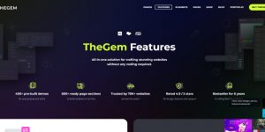 WordPress TheGem licensed theme + installation as a bonus