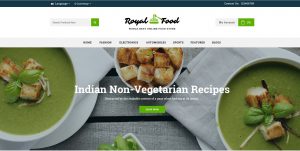 RoyalFood OpenCart theme: buy the latest version and get free installation