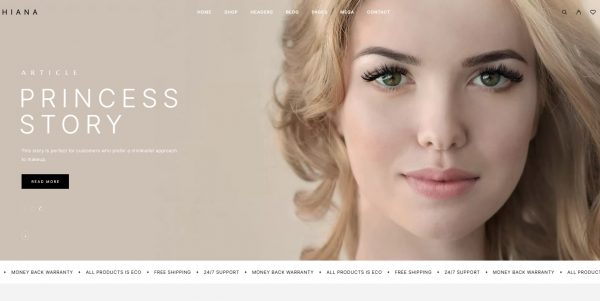 Original Luchiana WordPress theme – latest version + free installation bonus