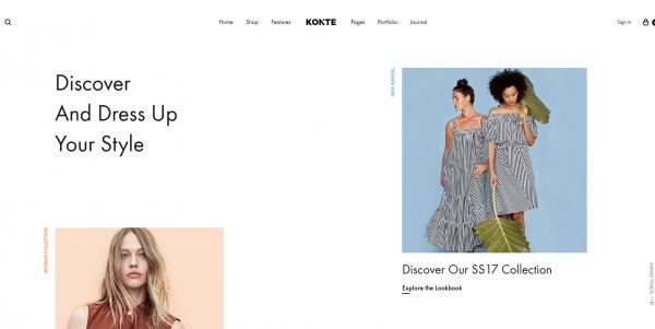 Original Konte WordPress theme – latest version + free installation bonus