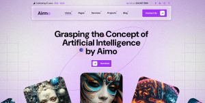 Aimo WordPress original theme, newest version + complimentary installation bonus