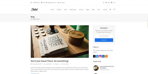 Wordpress Total licensed theme + installation as a bonus - Image 2