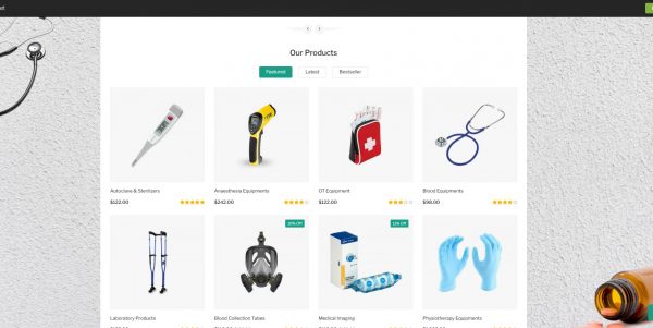 Clinical OpenCart theme: purchase the latest version with free installation - Image 2