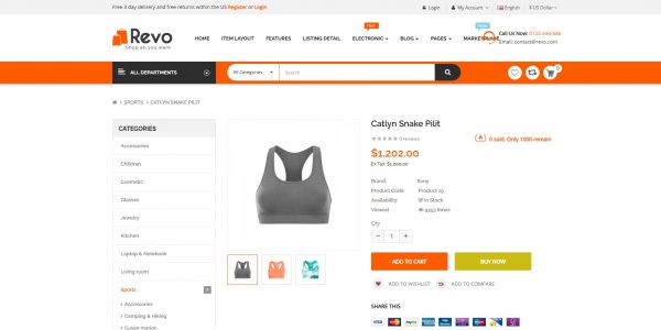 Revo OpenCart theme – latest version with free installation - Image 3