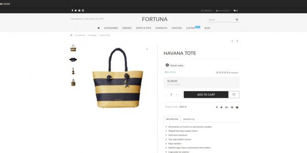 Fortuna OpenCart theme – latest version with free installation