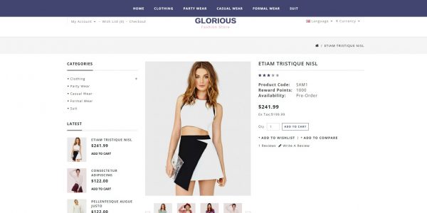 Glorious OpenCart theme – latest version with free installation - Image 3