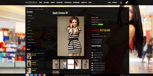 Moderns OpenCart theme – latest version with free installation - Image 3