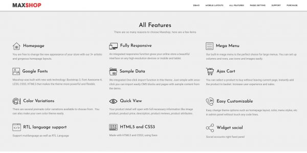 MaxShop OpenCart theme – latest version with free installation - Image 3