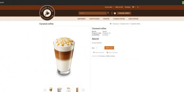 Coffee OpenCart theme: latest version and free installation included - Image 3