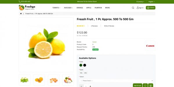 FreshGo OpenCart theme: purchase the latest version with free installation - Image 3