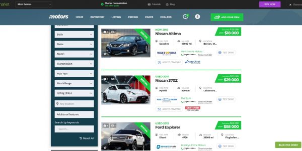 Wordpress Motors licensed theme + installation as a bonus - Image 3