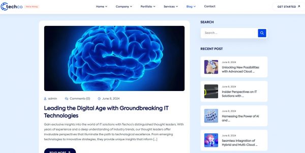 Techco WordPress original theme, newest version + complimentary installation bonus - Image 3