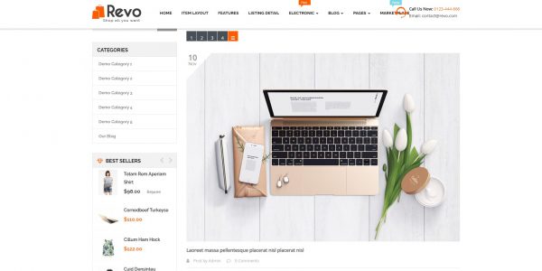 Revo OpenCart theme – latest version with free installation