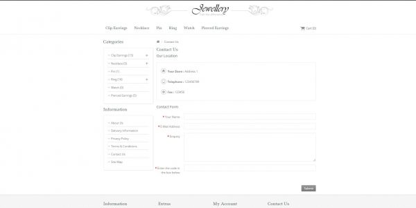 Jewellery OpenCart theme: latest version and free installation included - Image 4