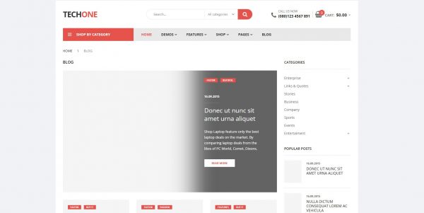 TechOne OpenCart theme: latest version and free installation included - Image 4