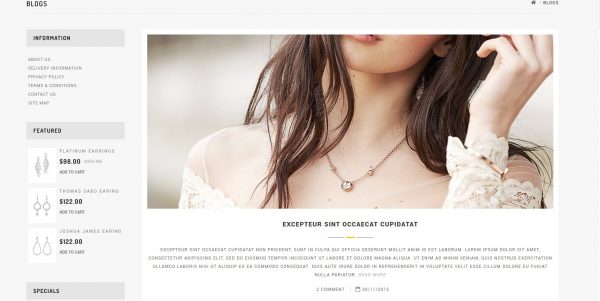 Diamond OpenCart theme: latest version and free installation included - Image 4