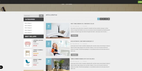 Furnicom OpenCart theme: latest version and free installation included - Image 4