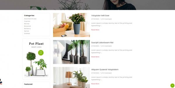 Nursery Plant OpenCart theme: latest version and free installation included - Image 4