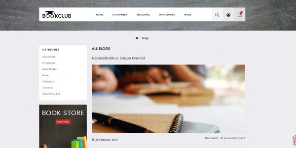 Book Club OpenCart theme: purchase the latest version with free installation - Image 4