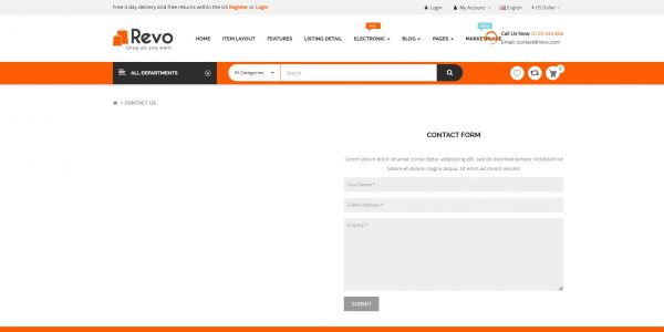 Revo OpenCart theme – latest version with free installation