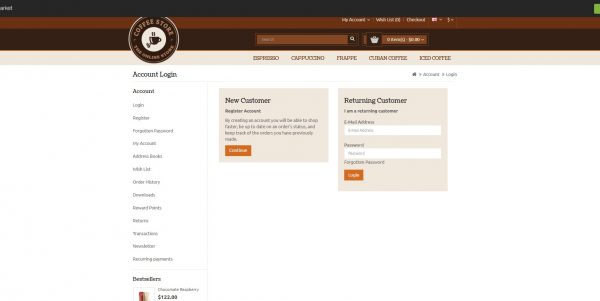 Coffee OpenCart theme: latest version and free installation included - Image 5