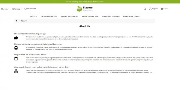 Flavero OpenCart theme: latest version and free installation included - Image 5