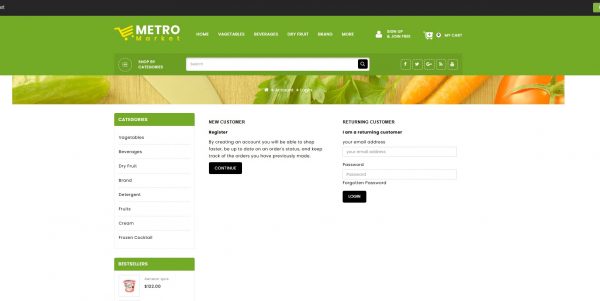 Metro Market OpenCart theme: purchase the latest version with free installation - Image 5