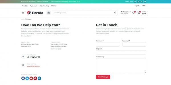 Original Partdo WordPress theme – latest version + free installation bonus - Image 5