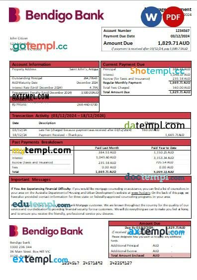 Kenya Revenue Authority tax receipt editable template in Word and PDF formats