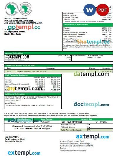 Vice Ministry of Technical and Pedagogical Services agenda template in Word and PDF formats