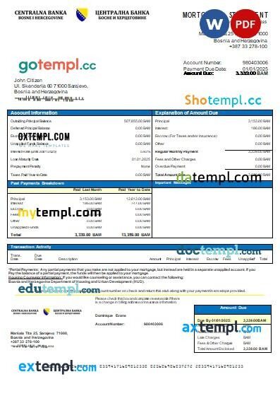 Vice Ministry of Technical and Pedagogical Services agenda template in Word and PDF formats