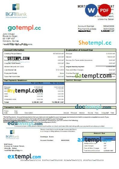 United States Nevada Last Will and Testament editable template in Word and PDF formats