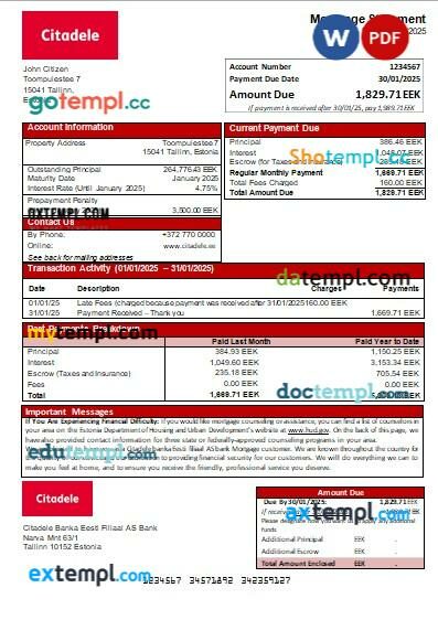 Philippines Last Will and Testament editable template in Word and PDF formats, 2021