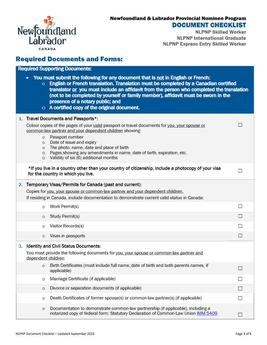 ECA Victoria University GTE checklist template in Word and PDF formats, 4 pages