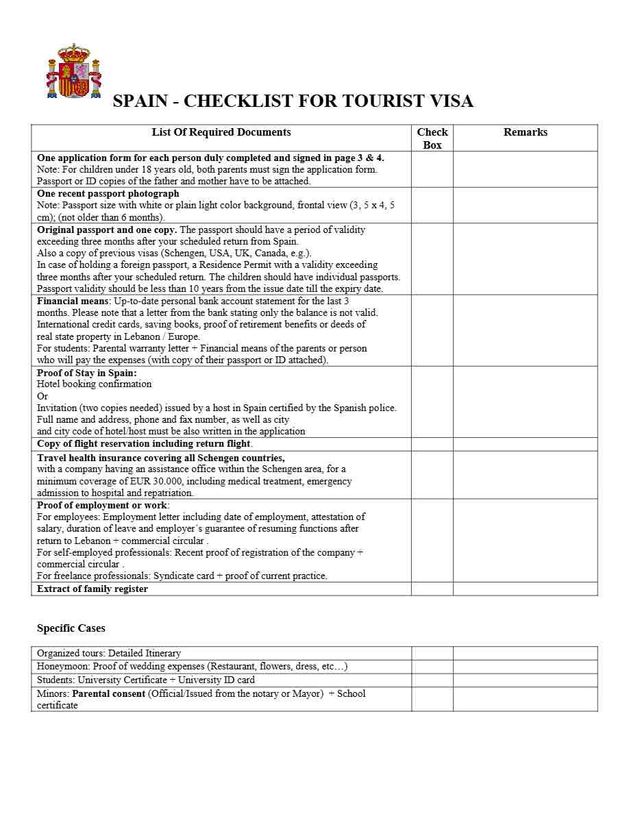 ECA Victoria University GTE checklist template in Word and PDF formats, 4 pages