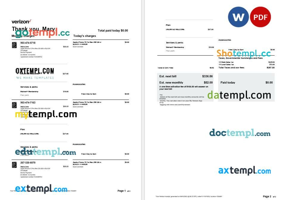 India Andhra Pradesh Ibibo group tax invoice editable template in Word and PDF formats