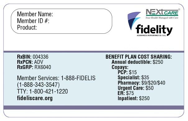 Lebanon health insurance card template in PSD format